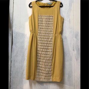 Gold beautiful retro style dress!!! Size 14